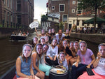 karton masker met foto maken drukken vrijgezellenfeest bruiloft