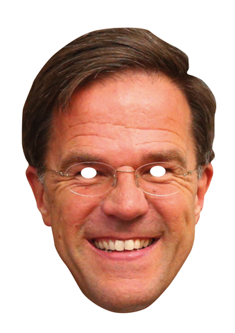 Mark Rutte masker